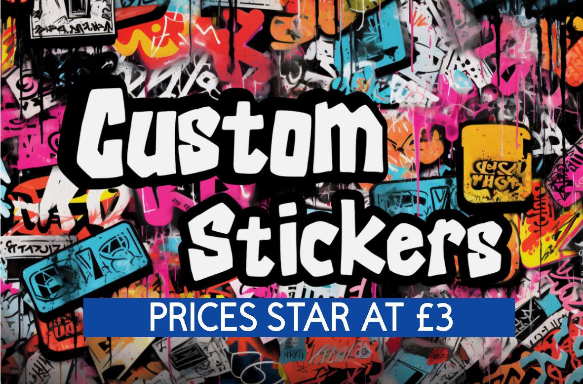 Custom STICKERS: Make Your Mark in Style