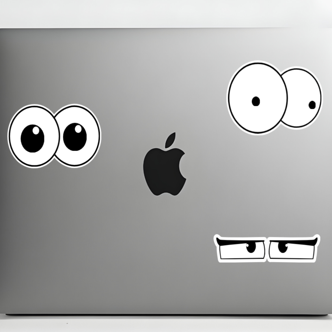 Quirky Cartoon Eyes Stickers for Your Laptop & More!