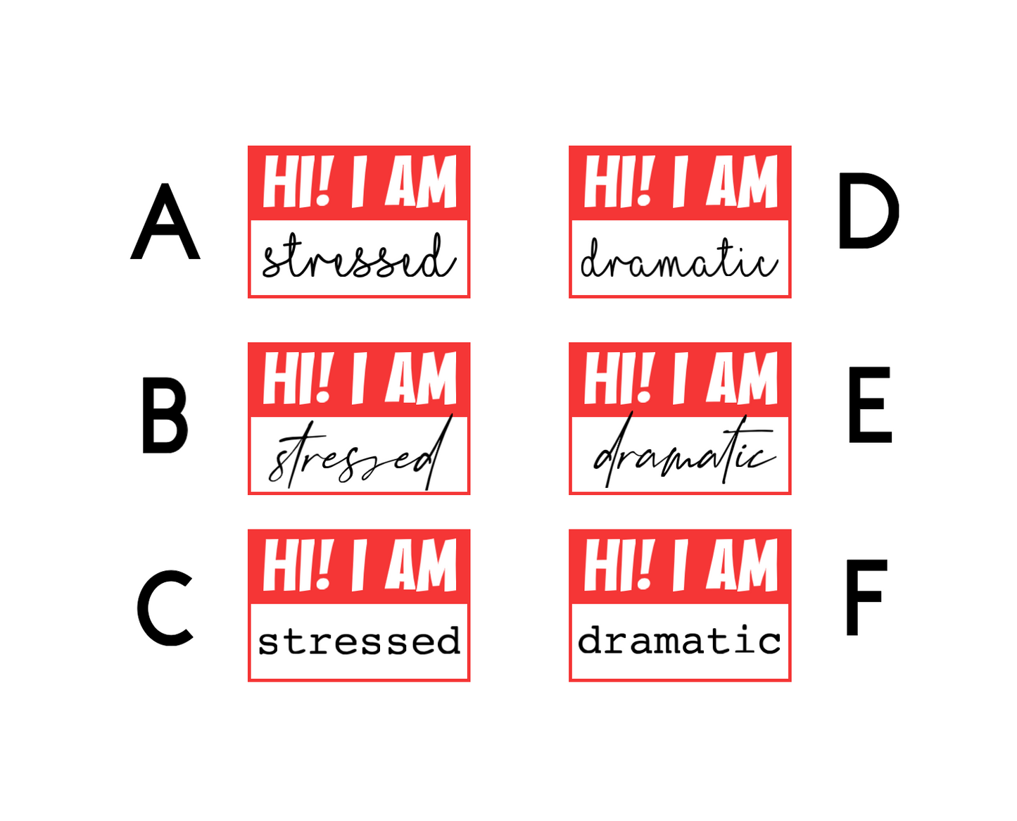 Unleash Your Inner Drama with Fun Stickers!