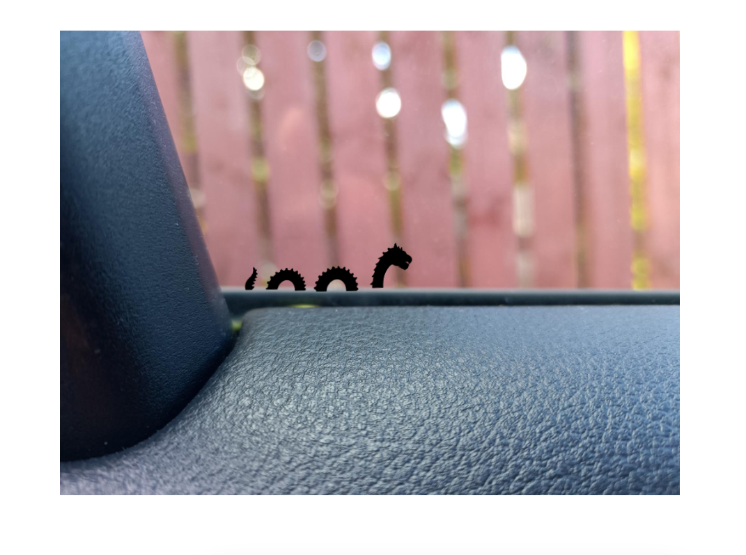 Unleash Your Whimsy with a Mini Loch Ness Decal