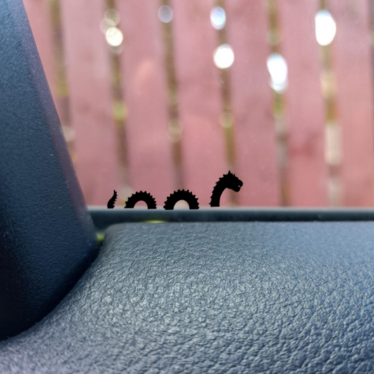 Mini Loch Ness Monster Decal - Unleash your whimsy