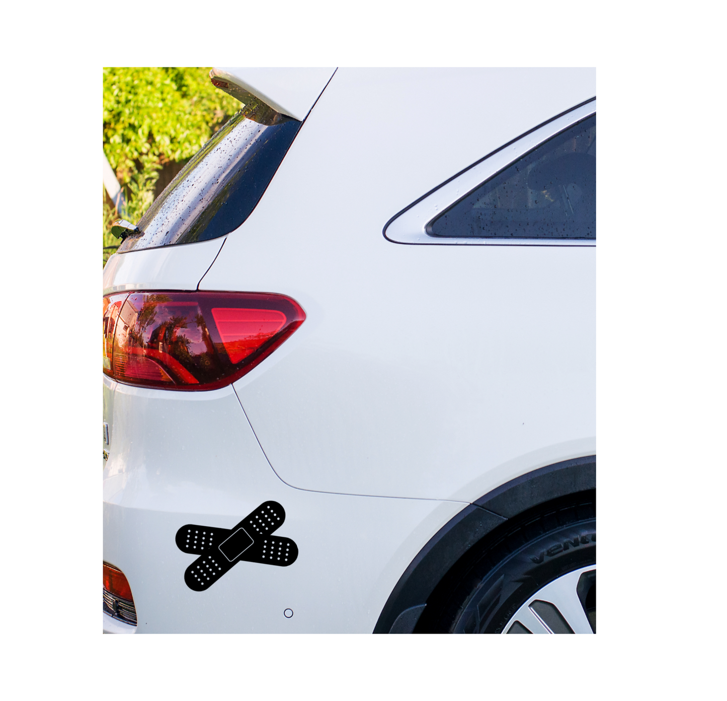 Band-Aid Your Ride: Fun Vinyl Car Decal