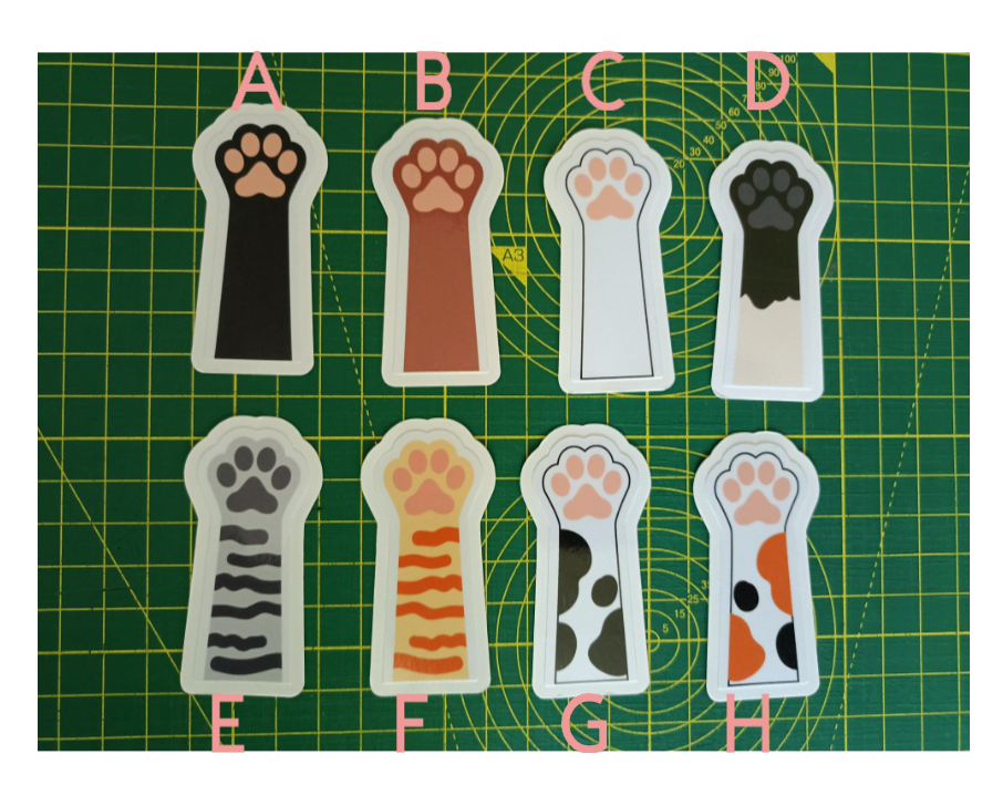 Adorable Cat Paws Vinyl Stickers for Your Stuff!