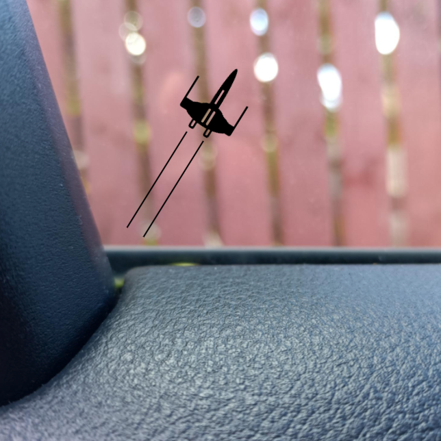 Add Some Fun: Fighter Easter Egg Mini Car Decal!