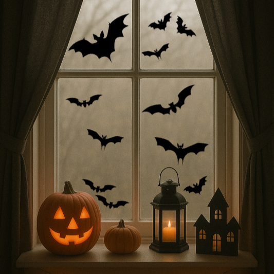 Halloween Bat Decal sticker Halloween decor Walls windows