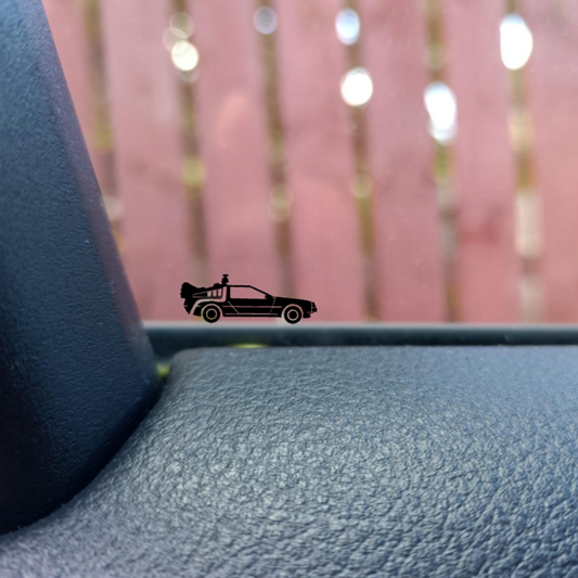 Futuristic Car Easter egg decal small hidden decal