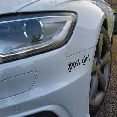 Ghost Girl Bumper Decal: Perfect for JDM Lovers!