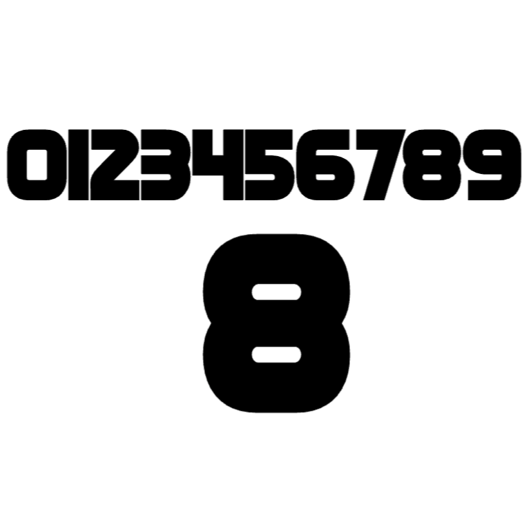 Make It Yours: Custom Vinyl Number Decals for Any Occasion