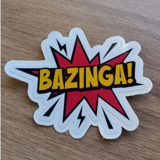 Bazinga Big Bang Sticker