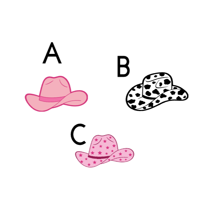 Cowboy Hat Stickers for Your Bottle, Laptop & More!