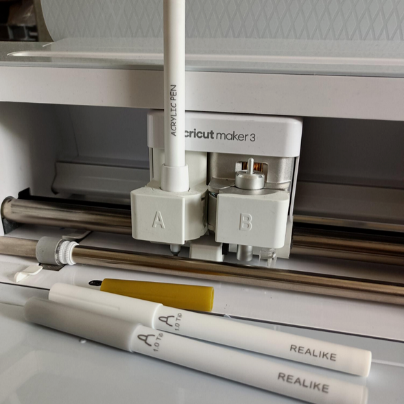 Set 3x Pen - Tip 1.0 for Cricut Maker 3/Maker/Explore 3/Air 2/Air