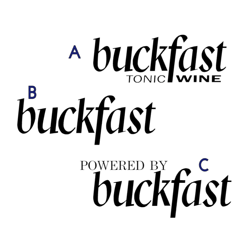 Buckfast Windshield Rear Window Decal Car Sticker Banner