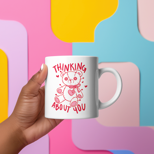 Voodoo Teddy 11 Oz Mug – Quirky Love Mug for Valentine’s Day or Just Because