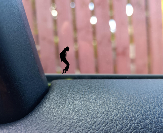Mini Michael Jackson Hidden Decal - Easter Egg Car SUV Decal