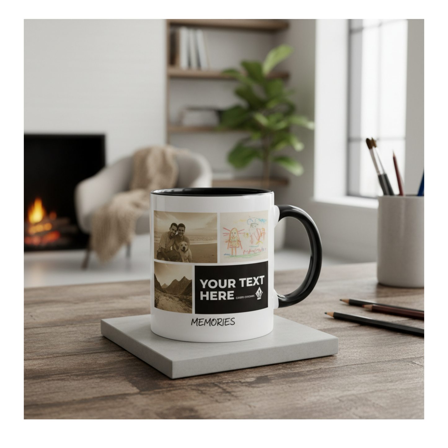 Custom Mug with Your Photo, Text or Logo | Personalised Mug | Custom Image Mug | Two-Sided Printing | Gift for Any Occasion