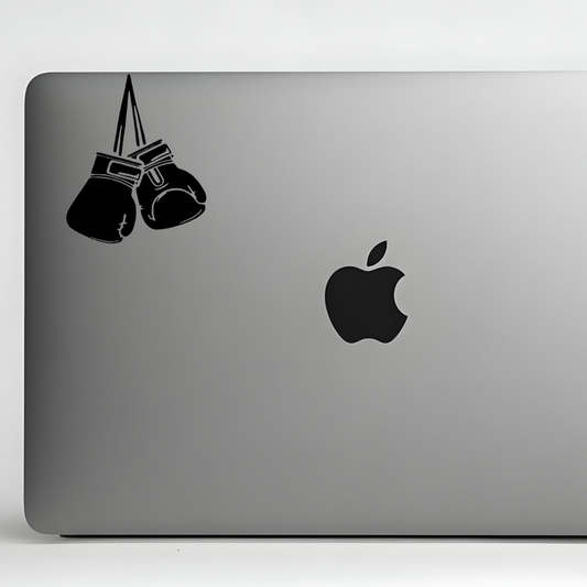 Boxing Gloves Decal, Champion Your MacBook Computer