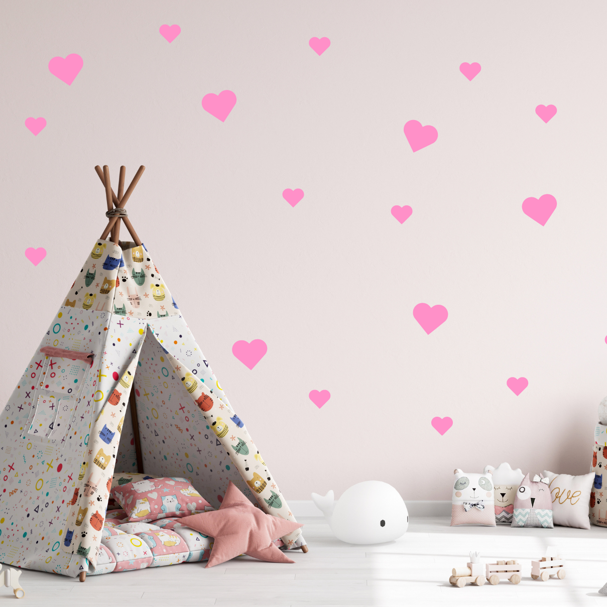 Sweet Heart Wall Art Decals for Happy Bedrooms!