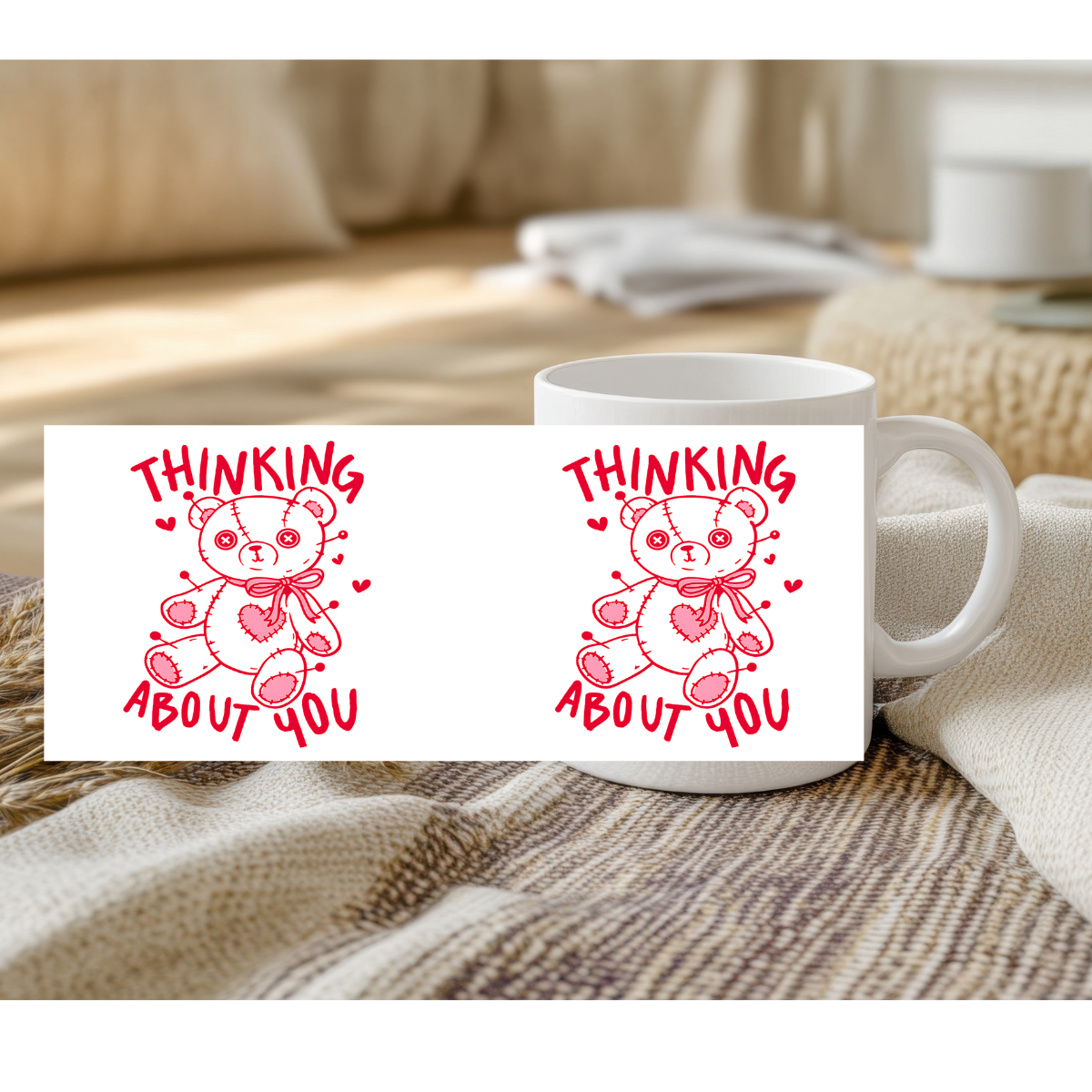 Voodoo Teddy 11 Oz Mug – Quirky Love Mug for Valentine’s Day or Just Because