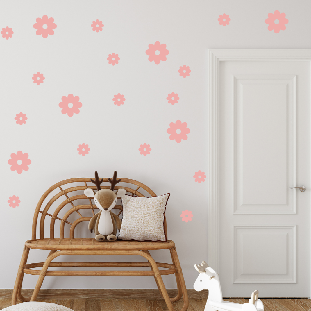 Blooming Beauty: Flower Wall Stickers for Dreamy Rooms