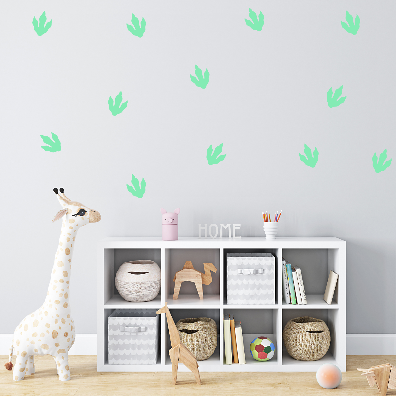 Jurassic Joy: Self-Adhesive Dinosaur Wall Decor