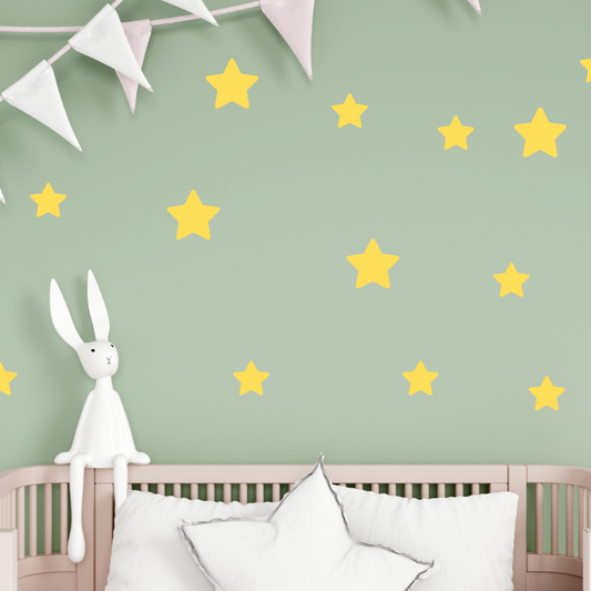 Twinkle Twinkle: Adorable Star Wall Art for Kids' Spaces